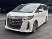 Recon 2018 Toyota Alphard 2.5 SC with JBL, Sunroof, 4 Camera, 5 Years Warranty - Cars for sale