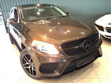 2017 Mercedes-Benz GLE43 3.0L V6 AMG PREMIUM PLUS Coupe. 4MATIC. *(Inc.TAX)* (NEGO) PORSCHE CAYENNE 2.9L S. MASERATI LEVANTE S. AUDI Q8 3.0L 55TFSi.