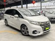 2019 Honda Odyssey 2.4 EXV (A) FACELIFT, FULL SERVICE RECORD, HONDA SENSING, SUNROOF, 2 POWER DOOR, 7 SEATER, FULL LEATHER SEATS, DVD 360 CAMERA, MPV