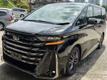 2025 Toyota Vellfire 2.4 Z Premier MPV(Unregistered)Free 8Year Unlimited Mileage Warranty