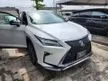 Recon 2018 Lexus RX300 2.0 F Sport Fully Loaded Black Interior With SUNROOF / 360 / HUD / Power Boot / Blind Spot / 27k Mileage / Recon Unregister - Cars for sale