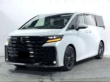 Incoming Stock 2024 Toyota Vellfire Hybrid 2.5 Z Premier MPV Tiptop Condition Japan Spec Low Mileage Open For Booking