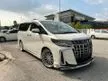Recon 2021 Toyota Alphard 2.5 SC Package MPV Full Spec JBL Sound System 360 Surround Camera Modelista Body