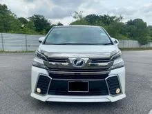 2015 Toyota Vellfire 2.5 X MPV