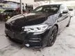 Recon 2018 BMW 530i 2.0 M Sport Sedan (360 CAMERA HARMON KARDON SOUND SYSTEM MULTI FUNCTION STEERING PADDLE SHIFT PUSH START KEYLESS POWER BOOT)