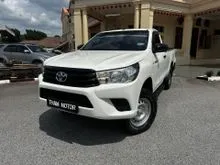 2022 Toyota Hilux 2.4 Single Cab Pickup (M) free warranty