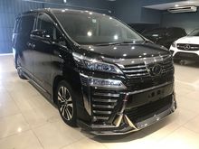 Toyota Vellfire 2.5 ZG Z G EDITION FULLY LOAD 2019 GRED 6AA