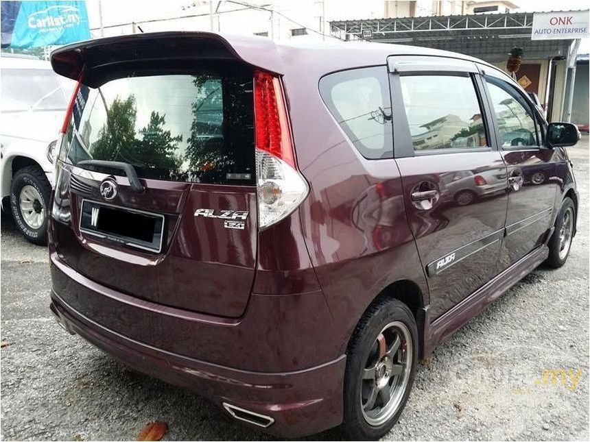 Perodua Alza 2010 EZi 1.5 in Kuala Lumpur Automatic MPV Maroon for RM