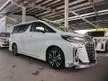 Recon 2021 Toyota Alphard 2.5 G SC MPV DIM BSM JBL 4CAM MODELISTA UNREG
