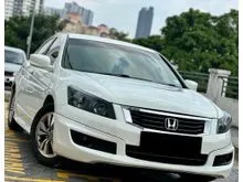 YEAR MADE 2009 HONDA ACCORD 2.0 VTI-L SEDAN CASH BUYER ONE OWNER ORIGINAL MILEAGE FULL LEATHER SEAT MULTIFUNCTION STEERING PROMOTION PRICE