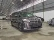Recon 2021 Recon Toyota Alphard 2.5 G S C Package SC Full Spec JBL Sunroof PCS LKA BSM MPV Special Color With 5 Years Warranty