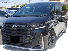 2024 UNREGISTER Toyota Vellfire 2.4 Z Premier MPV Sunroof Leather Seats (Incoming) Open for booking
