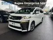 Recon 2021 Toyota Vellfire 2.5 Golden Eye Special Edition UNREGISTER Grade 5 3LED Gold Headlight Sequential Signal Sunroof Carplay 5Yrs Warranty Local AP