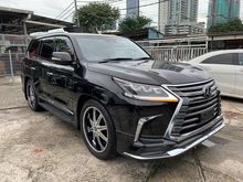 2018 Lexus LX570 5.7 SUV Brown leather Fully Loaded Recon New Car