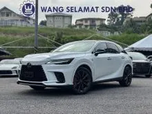 UNREG 2024 Lexus RX350 2.4 F-Sport AWD / Pan Roof / Red Interior / Grade 5A / Tip Top Conditiom