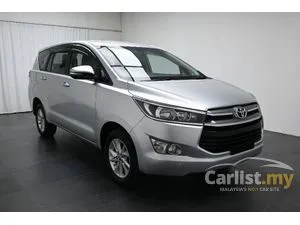 2016 Toyota Innova 2.0 G MPV