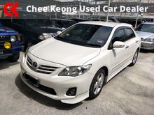 2013 Toyota Corolla Altis 1.8 G FACELIFT/DUALVVTI/PERAk/WHITE