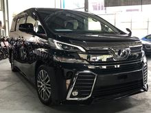 2016 Toyota Vellfire 2.5 ZG MPV