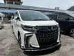 Recon 2022 Toyota Alphard 2.5 G S C FULLY LOADED MPV