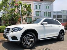2018 Mercedes-Benz GLC200 2.0 Exclusive SUV Nik2018 White On Black Km6000 Speedodigital ATPM Wrnty3Thn-2021 Bagasi PBD TDP.175JT