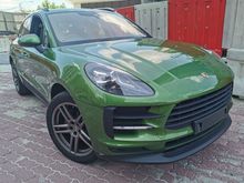 2019 Porsche Macan 2.0L Facelife With PDLS,PASM,Sport Chrono,Sport Plus,Sport Exhaust,Bose System,Panaromic Roof,Memory Seats With The Hulk Green