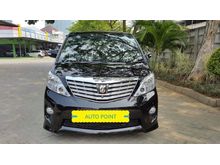 2009 Toyota Alphard 2.4 S Premium Sound Warna Hitam Mulus dan Terawat TDP Ringan 60Jt