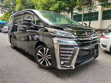 2018 Toyota Vellfire 2.5 ZG PCS LTA DIM Alpine Leather PB Unregister