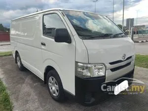 2017 Toyota Hiace 2.5 Panel Van Van