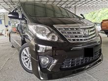 2012/14 Toyota Alphard 2.4 G 240S MPV (A) 1YR FREE WARRANTY