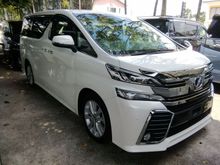 TOYOTA VELLFIRE ZA EDITION 2.5L UNREGISTER 2015 JAPAN SPEC