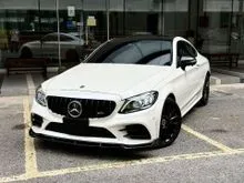 2019/23 Mercedes-Benz C180 1.6 AMG Coupe Facelift C63 Bodykit Digital Meter Android Player AMG Exhaust 3Digit No. 72K 1Owner - Cars for sale
