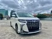 Recon 2018 Toyota Alphard 3.5 Executive Lounge MPV WITH 360 CAMERA,JBL SYSTEM 17 SPEAKERS.FREE 5 YEARS PREMIUM WARRANTY