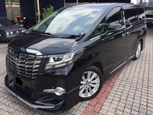 2015 Toyota Alphard 2.5 G S C Package MPV