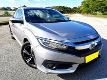 2017 Honda Civic 1.5 TC VTEC Premium Sedan FULL SPEC F/SERVICE RECORD UNDER WARRANTY TIPTOP CONDITION 1 CAREFUL OWNER 4 NEW TYRES