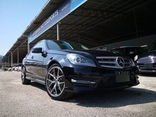 2013 Mercedes-Benz C180 1.8 AMG Facelift JP Spec CGI W204 2Memory Seat Pre-Crash Unreg