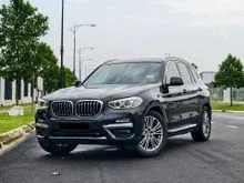 [FULL BMW SERVICE] 2019 BMW X3 2.0 XDRIVE30I LUXURY (A) Power Boot Car King SUV Easy Loan