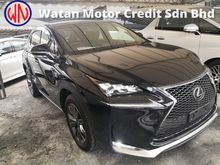 2016 Lexus NX200t 2.0 F Sport TURBO PAN ROOF PRE CRASH JAPAN UNREG