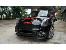 Mini Cooper 1.6 TURBO S NEW FACELIFT,1 YEAR WARRANTY 2009,FULL LEATHER SEATS,COLLECTION ITEM LIMITED SPEC IN MALAY,PUSH START,6 AIR BAGS,1 DATIN OWNER