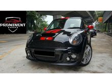 Mini Cooper 1.6 TURBO S NEW FACELIFT,1 YEAR WARRANTY 2009,FULL LEATHER SEATS,COLLECTION ITEM LIMITED SPEC IN MALAY,PUSH START,6 AIR BAGS,1 DATIN OWNER