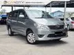 Used 2014 Toyota Innova - 2.0 HIGH SPEC LOW MILEAGE WITH 3-YEARS WARRANTY - Cars for sale