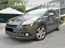 (ORI 2O11)(7 SEATER)(PANOROMIC ROOF)(FULL LOAN)(1 OWNER)(GST INCLUSIVE)(FAST DEAL)(PEUGEOT 5OO8 1.6)