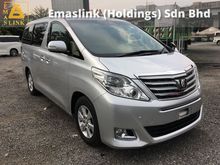 2014 Toyota Alphard 2.4 X Spec 8seather 2PD Keyless 7G Camera