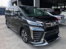 2018 Toyota Vellfire 2.5 ZG - FULL SPEC ORI MODELLISTA KIT