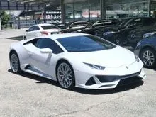 2021 Lamborghini Huracan Evo 5.2 LP640-4 Coupe - 9K Miles, Full Body Done Clear PPF Sticker, Front Lifting Suspension, Carbon-Ceramic Braking system