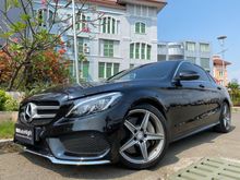 2017 Mercedes-Benz C250 2.0 AMG Sedan Nik17 Black On Black Km20rb Panoramic Sunroof #AUTOHIGH #BEST DEAL