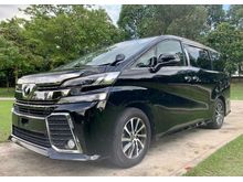 2015 Toyota VELLFIRE 2.5 Z Edition 8 Seater