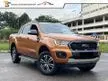 Used Ford Ranger 2.0 Dual Cab Pickup Truck 4WD (A) FULL LEATHER SEAT/ REVERSE CAMERA 360