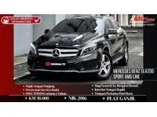 2016 Mercedes-Benz GLA200 1.6 AMG SUV KM 30.000 ANTIK Mercedes Benz GLA200 Sport AMG Line 2016 Black On Black Fullspec Facelift Panoramic