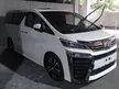 Recon 2019 Toyota Vellfire 2.5 Z G EASY AND FAST LOAN APPROVAL