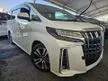 Recon 2020 Toyota Alphard 2.5 SC JBL 4CAM DIM BSM SUNROOF UNREG ORI 24K KM